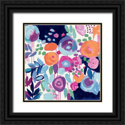 Garden Riot Crop Black Ornate Wood Framed Art Print with Double Matting by Wild Apple Portfolio