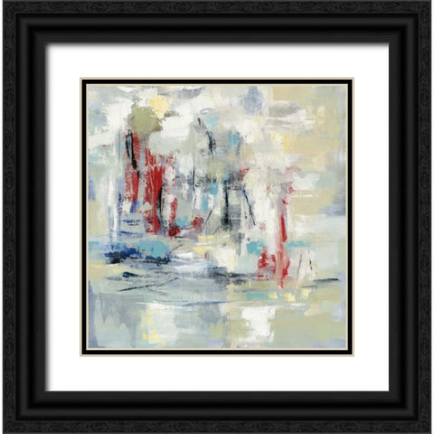 Nautical Mood Black Ornate Wood Framed Art Print with Double Matting by Vassileva, Silvia
