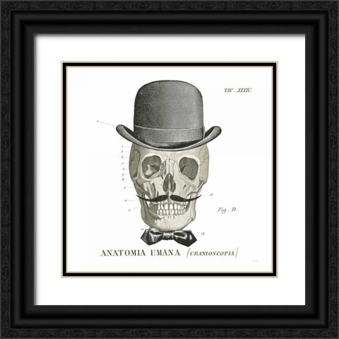 Dandy Bones IV Black Ornate Wood Framed Art Print with Double Matting by Schlabach, Sue