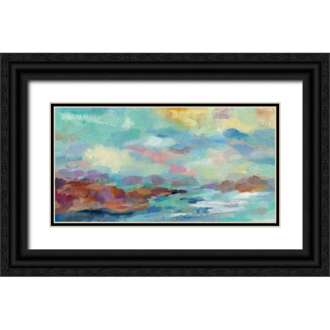 Archipelago Black Ornate Wood Framed Art Print with Double Matting by Vassileva, Silvia