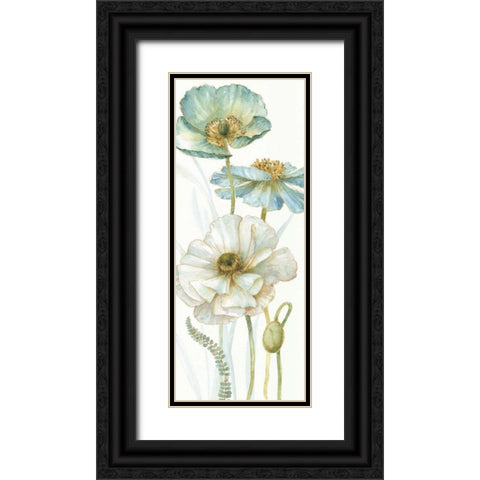 My Greenhouse Flowers VIII Black Ornate Wood Framed Art Print with Double Matting by Audit, Lisa