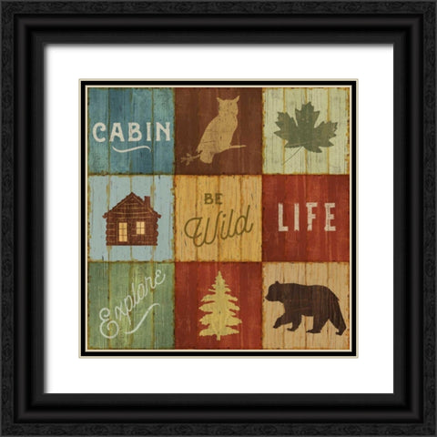 Lake Lodge VIII Black Ornate Wood Framed Art Print with Double Matting by Schlabach, Sue