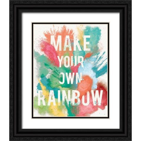 Be Bold I Black Ornate Wood Framed Art Print with Double Matting by Aiken, Jess