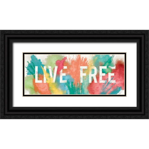 Be Bold IV Black Ornate Wood Framed Art Print with Double Matting by Aiken, Jess