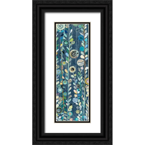 Navy Blue Sky II Black Ornate Wood Framed Art Print with Double Matting by Boggs, Candra