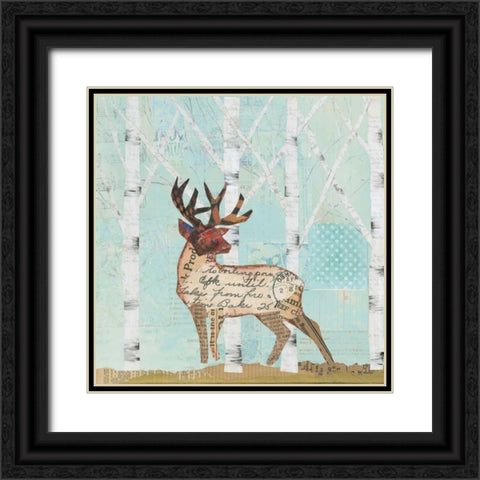 In the Forest III Black Ornate Wood Framed Art Print with Double Matting by Prahl, Courtney