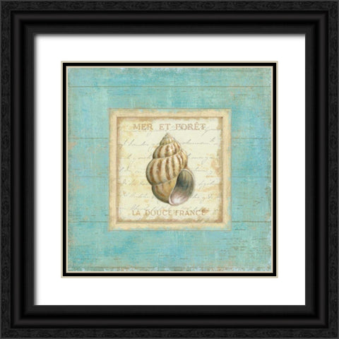 Bijou de Mer II Black Ornate Wood Framed Art Print with Double Matting by Brissonnet, Daphne