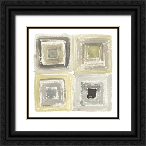 Tunnels IV Black Ornate Wood Framed Art Print with Double Matting by Novak, Shirley