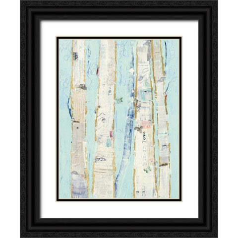 Far From Blue I Black Ornate Wood Framed Art Print with Double Matting by Day, Kellie
