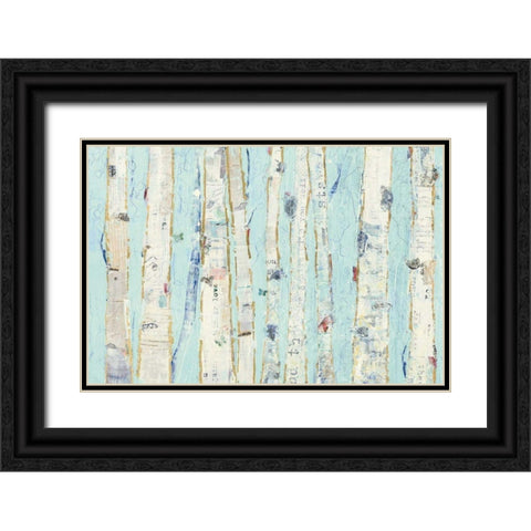 Far From Blue III Black Ornate Wood Framed Art Print with Double Matting by Day, Kellie
