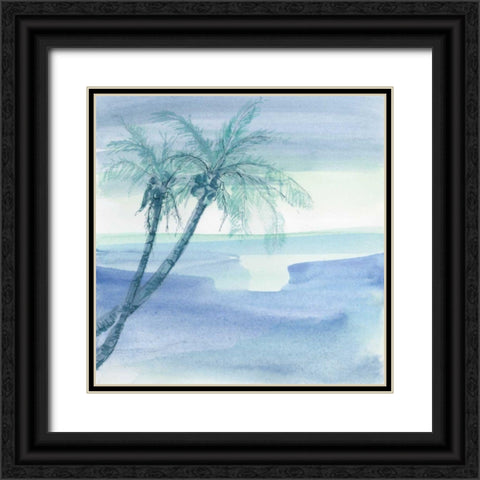 Peaceful Dusk I Black Ornate Wood Framed Art Print with Double Matting by Paschke, Chris