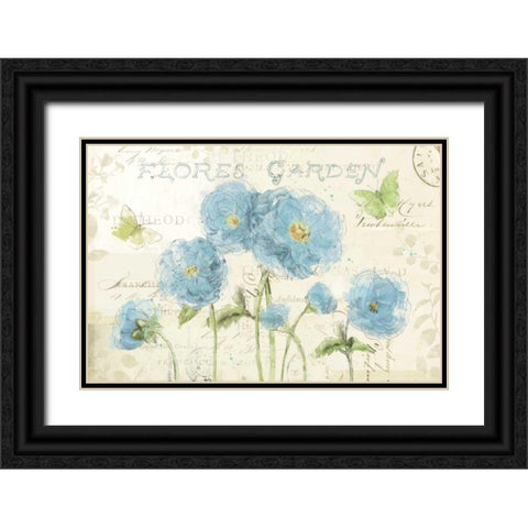 Romantic Morning I Black Ornate Wood Framed Art Print with Double Matting by Pertiet, Katie