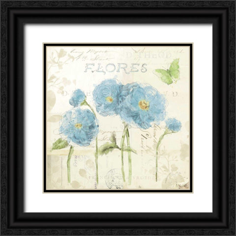 Romantic Morning III Black Ornate Wood Framed Art Print with Double Matting by Pertiet, Katie