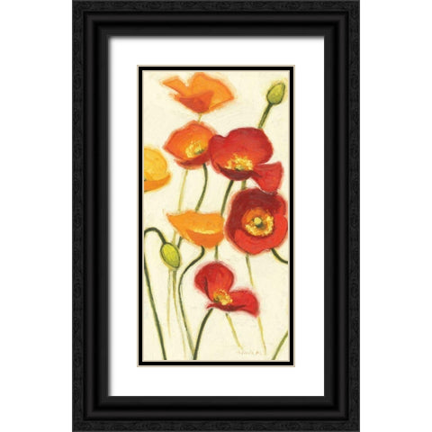 Enlightened Spirits II Black Ornate Wood Framed Art Print with Double Matting by Novak, Shirley