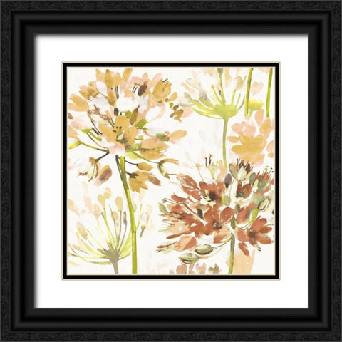 Neutral Medley IV Black Ornate Wood Framed Art Print with Double Matting by Portfolio, Wild Apple