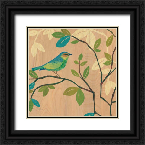 Songbird III Black Ornate Wood Framed Art Print with Double Matting by D Salusti