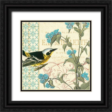 Memories III Black Ornate Wood Framed Art Print with Double Matting by Pela