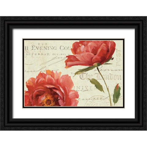 My Own Words Black Ornate Wood Framed Art Print with Double Matting by Audit, Lisa