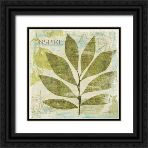 Woodland Thoughts II Black Ornate Wood Framed Art Print with Double Matting by Mullan, Michael