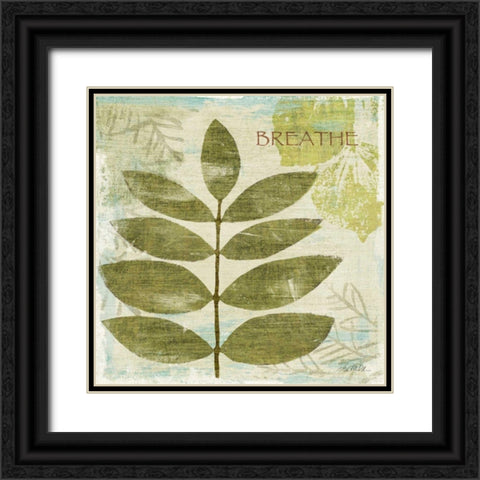 Woodland Thoughts IV Black Ornate Wood Framed Art Print with Double Matting by Mullan, Michael