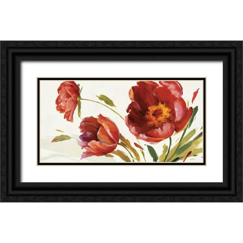 In the Wind Black Ornate Wood Framed Art Print with Double Matting by Audit, Lisa