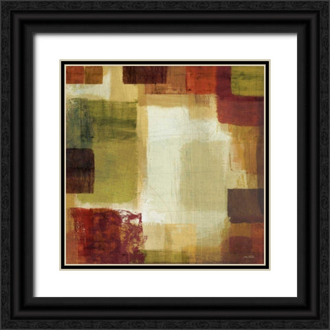 Earth and Fire II Black Ornate Wood Framed Art Print with Double Matting by Mullan, Michael