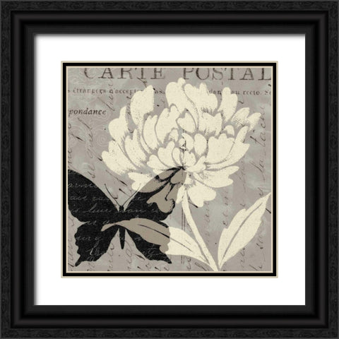 Natural Prints I Black Ornate Wood Framed Art Print with Double Matting by Brissonnet, Daphne