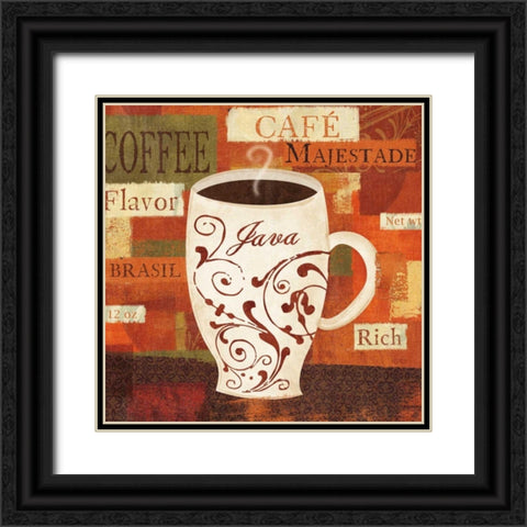 World Flavor I Black Ornate Wood Framed Art Print with Double Matting by Charron, Veronique