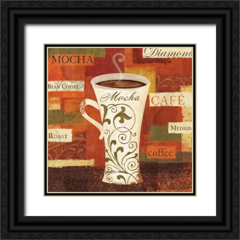 World Flavor II Black Ornate Wood Framed Art Print with Double Matting by Charron, Veronique