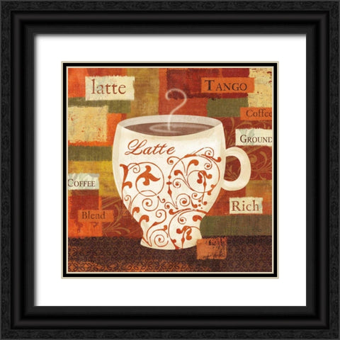 World Flavor III Black Ornate Wood Framed Art Print with Double Matting by Charron, Veronique