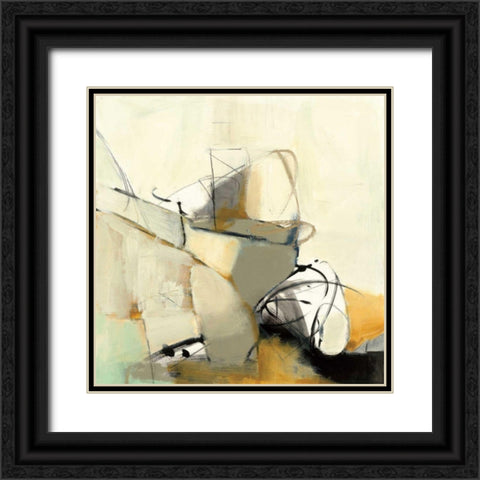 Study No. 127 Black Ornate Wood Framed Art Print with Double Matting by Anderson, CJ