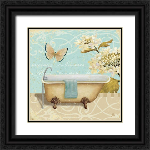 Light Breeze Bath II Black Ornate Wood Framed Art Print with Double Matting by Brissonnet, Daphne