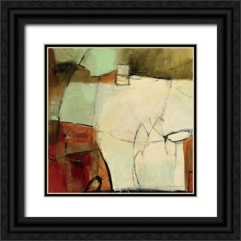 Study No. 126 Black Ornate Wood Framed Art Print with Double Matting by Anderson, CJ