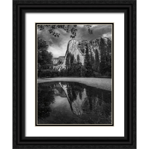 Yosemite I Black Ornate Wood Framed Art Print with Double Matting by Eichman, Andre