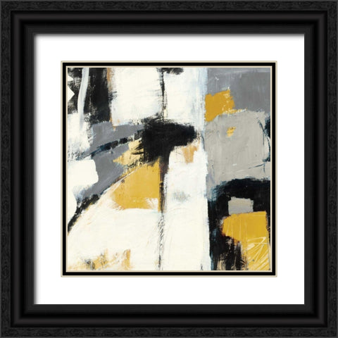 Yellow Catalina I Black Ornate Wood Framed Art Print with Double Matting by Schick, Mike