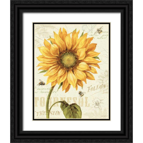 Under the Sun I Black Ornate Wood Framed Art Print with Double Matting by Audit, Lisa