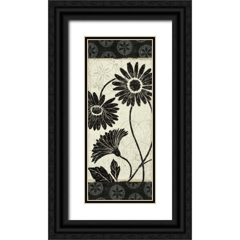 Influence III Black Ornate Wood Framed Art Print with Double Matting by Brissonnet, Daphne