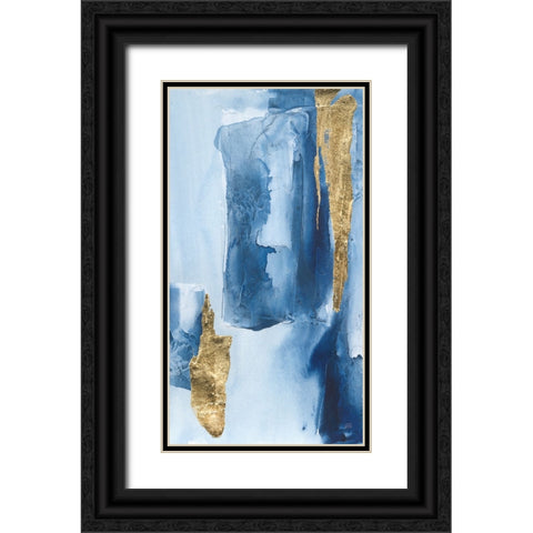 Glacier III Crop Black Ornate Wood Framed Art Print with Double Matting by Paschke, Chris