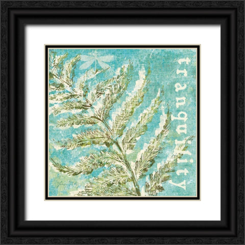 Spring Renewal I Black Ornate Wood Framed Art Print with Double Matting by Petty, Lisa