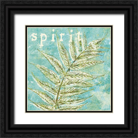 Spring Renewal IV Black Ornate Wood Framed Art Print with Double Matting by Petty, Lisa