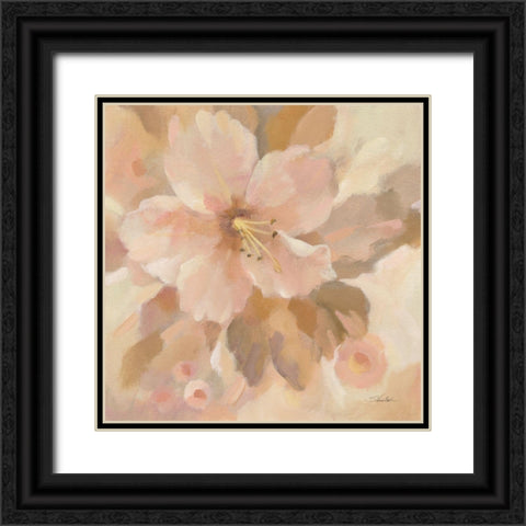 Sweet Boho Flower I Black Ornate Wood Framed Art Print with Double Matting by Vassileva, Silvia
