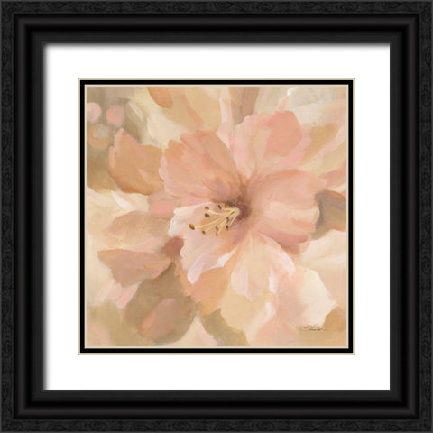 Sweet Boho Flower II Black Ornate Wood Framed Art Print with Double Matting by Vassileva, Silvia
