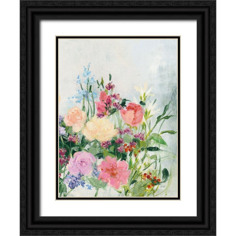 The Cutting Garden IV Black Ornate Wood Framed Art Print with Double Matting by Purinton, Julia