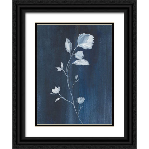 Simple Nature III Black Ornate Wood Framed Art Print with Double Matting by Nai, Danhui