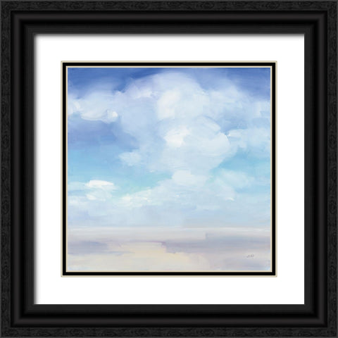 Beach Sky Black Ornate Wood Framed Art Print with Double Matting by Purinton, Julia