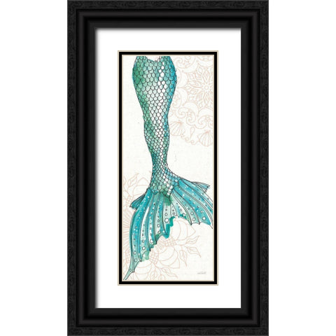 Sea Sirens III Black Ornate Wood Framed Art Print with Double Matting by Tavoletti, Anne