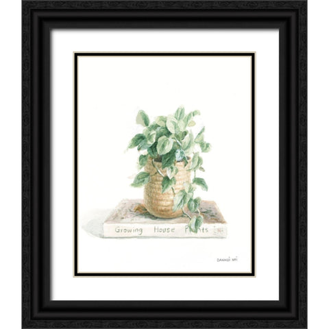 Grown at Home II Black Ornate Wood Framed Art Print with Double Matting by Nai, Danhui