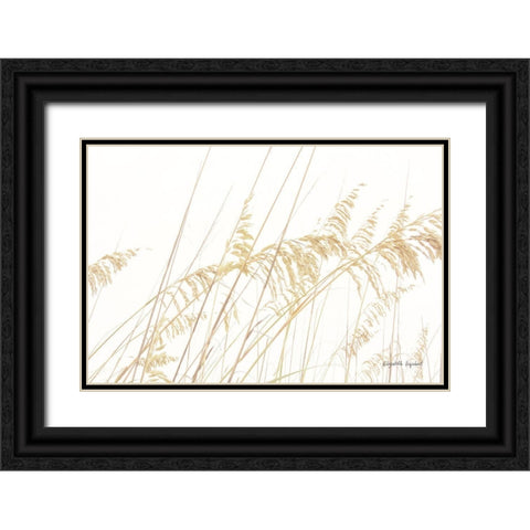 Blowing in the Wind I Black Ornate Wood Framed Art Print with Double Matting by Urquhart, Elizabeth