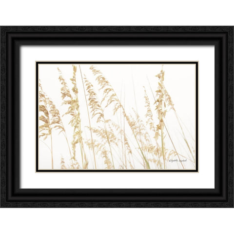 Blowing in the Wind II Black Ornate Wood Framed Art Print with Double Matting by Urquhart, Elizabeth