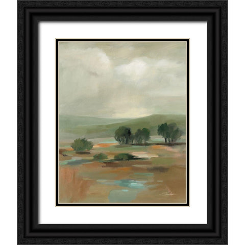 Sage Hills Black Ornate Wood Framed Art Print with Double Matting by Vassileva, Silvia
